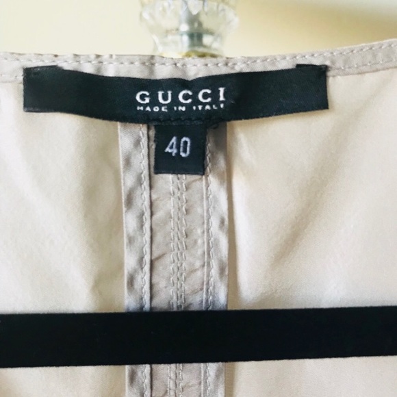 Gucci Silver silk Dress - Picture 3 of 6